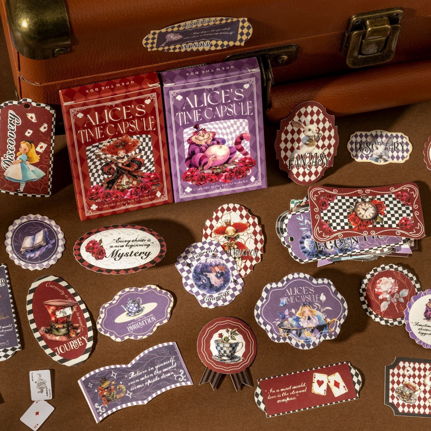 30pcs Alice sticker box (S25040902)