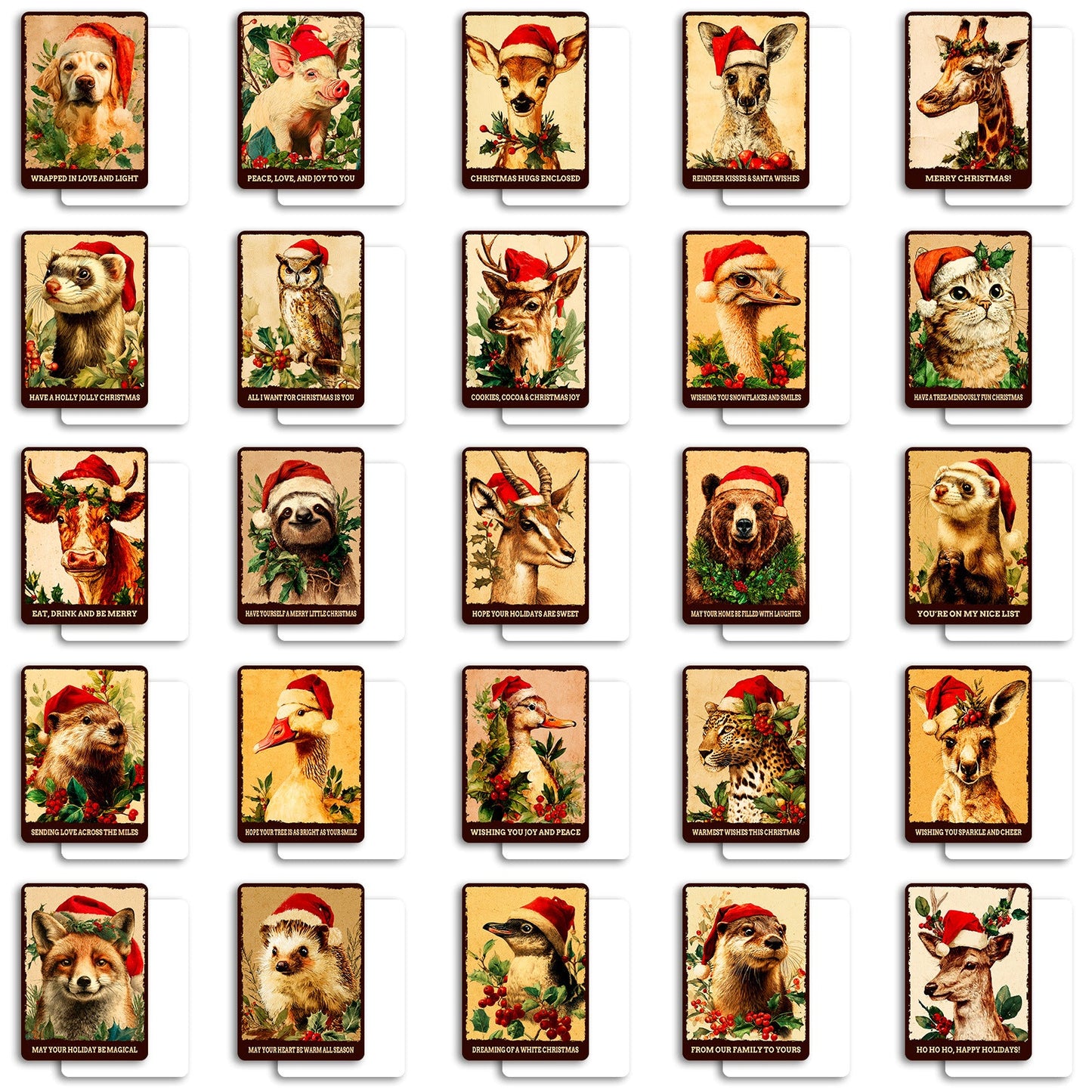 50pcs Christmas ATC card pack (P25090805)