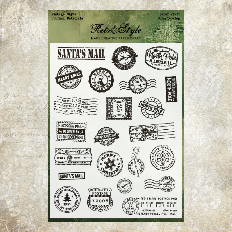 1pc halloween x-mas clear stamp (MLZ25062004)