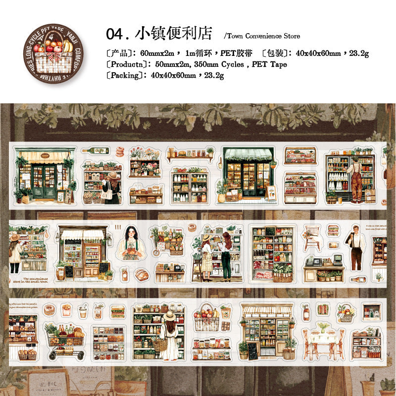 1 rulle färdigskuren PET-tejp för livsstil (T25102804)