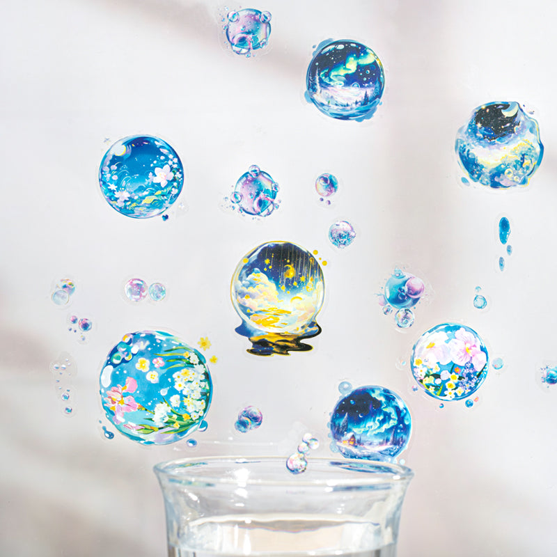 1 rulle världen i bubbelförskuren PET-tejp (T25111201)