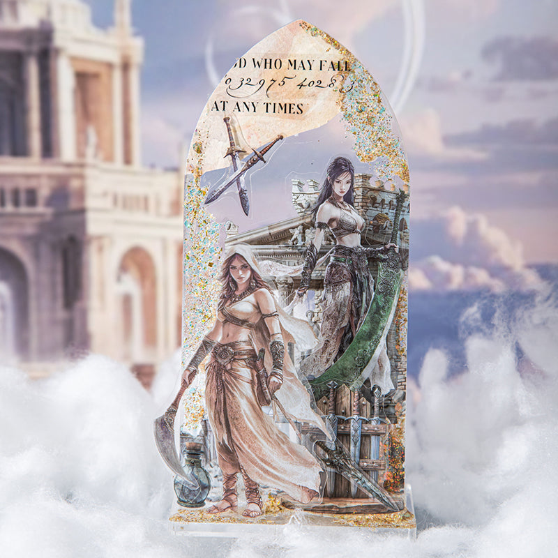 20sheets professional PET+washi sticker book (TZB25090901)