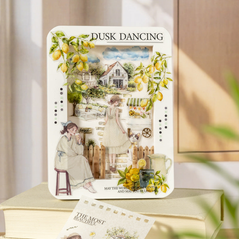 20pcs professional division PET+washi sticker book (MLTZB25061708)