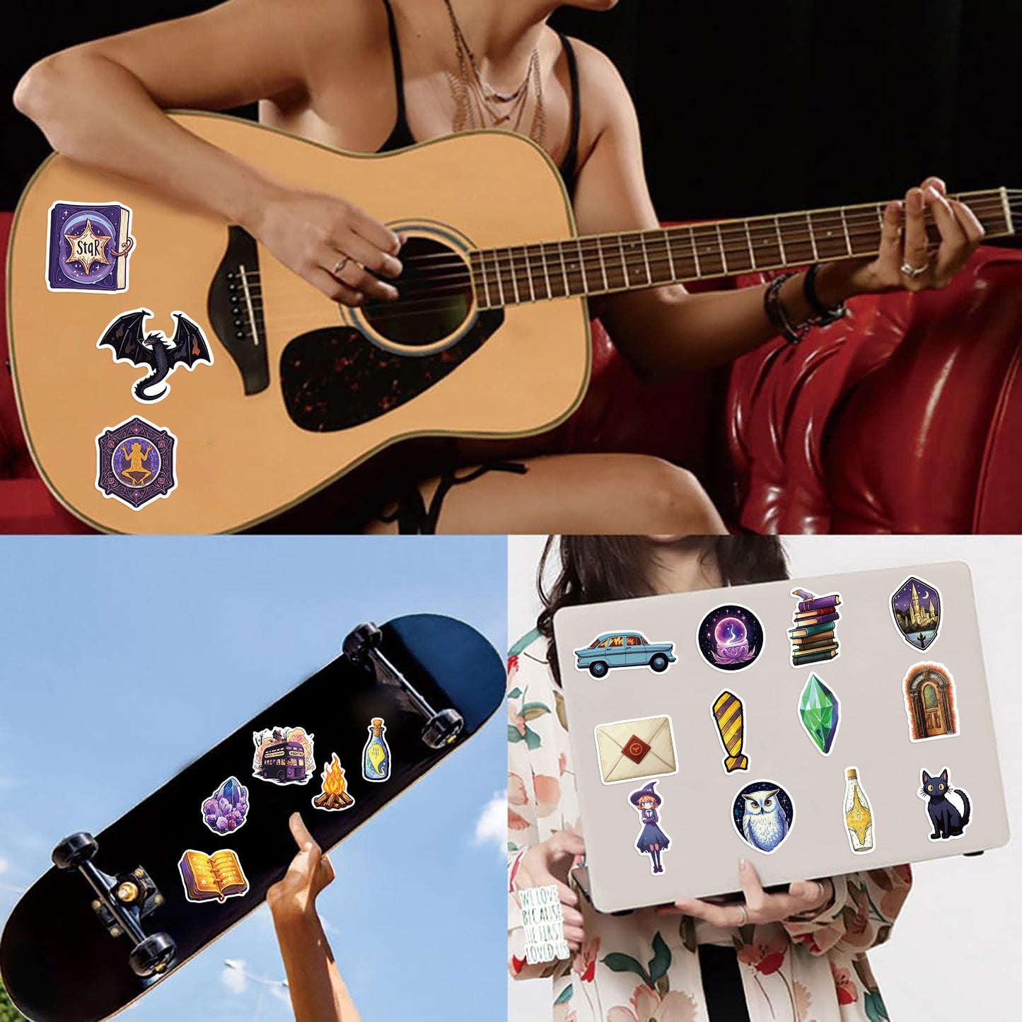 50pcs witch sticker pack (MLS25062102)