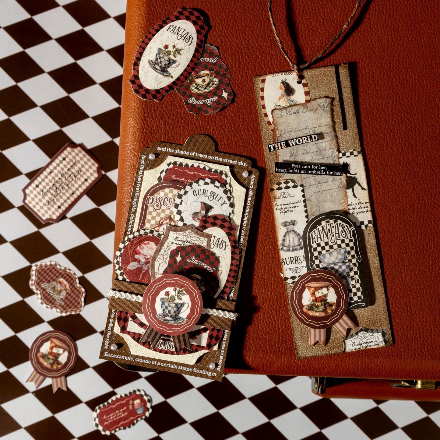 30pcs Alice sticker box (S25040902)