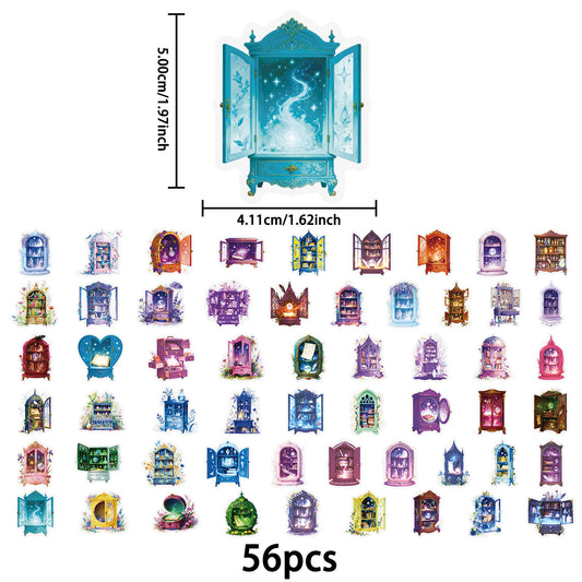 56pcs cabinet sticker pack(S25121004)