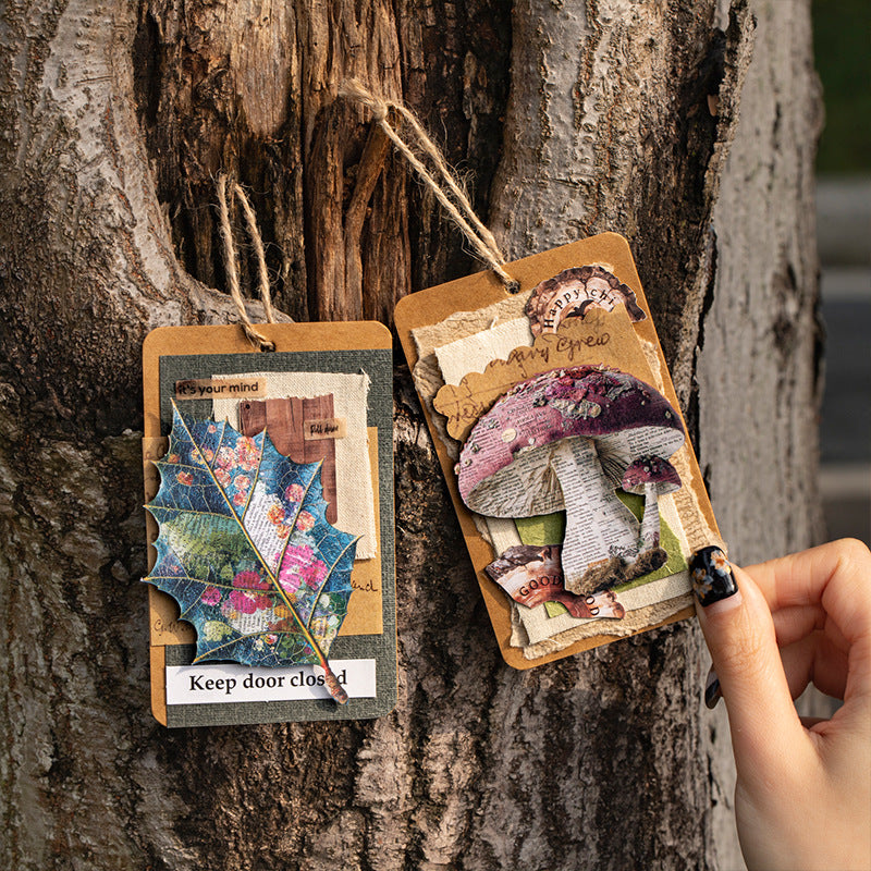 10pcs nature sticker card pack（S25121205）