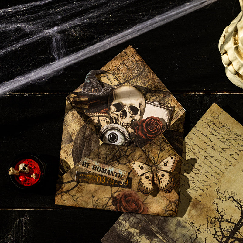 60pcs Halloween sticker+paper pack (MLS25072002)