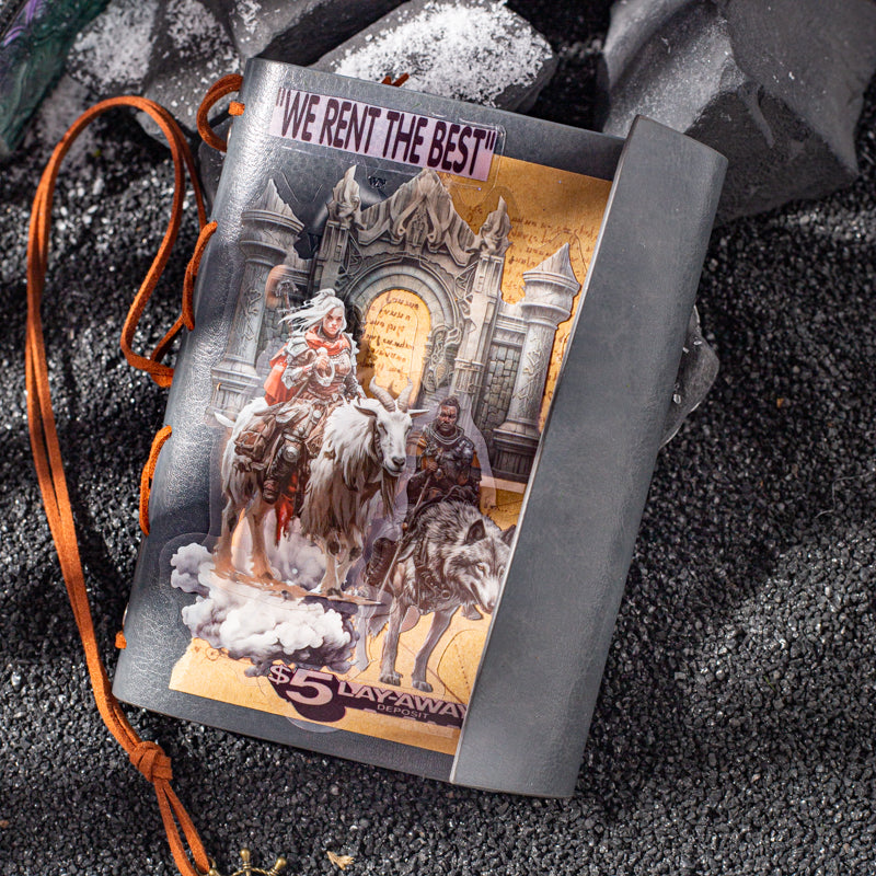 15pcs FANTASY professionals PET-sticker pack (MLS25062704)