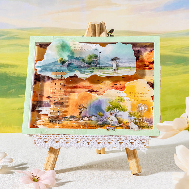 10er-Packung Wolkenmotiv-Aufkleber (S25101605)