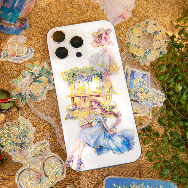 15pcs seaside sticker pack (MLS25061008)