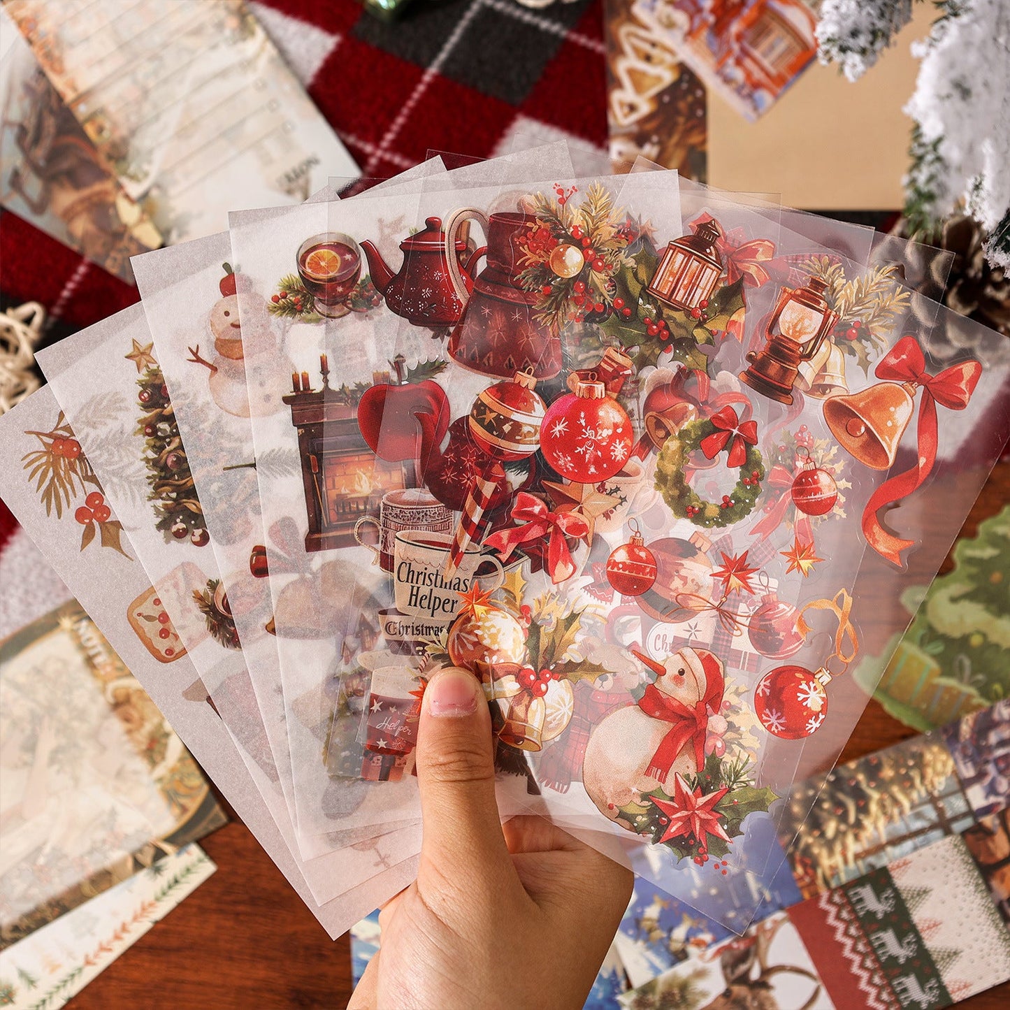 1 box journaling sticker+paper box (H25082503)