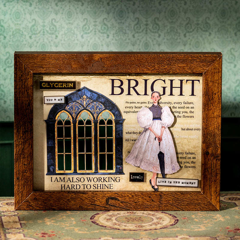 20-pack klistermärken med modeflickor (S25082505)