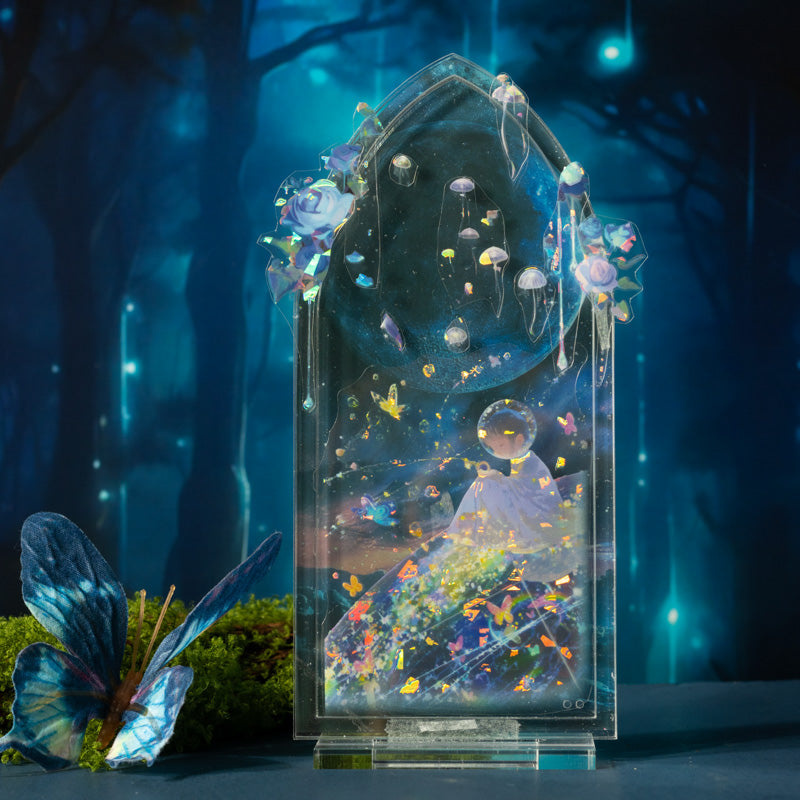 10-pack med klistermärken i mystisk skog (S25091502)