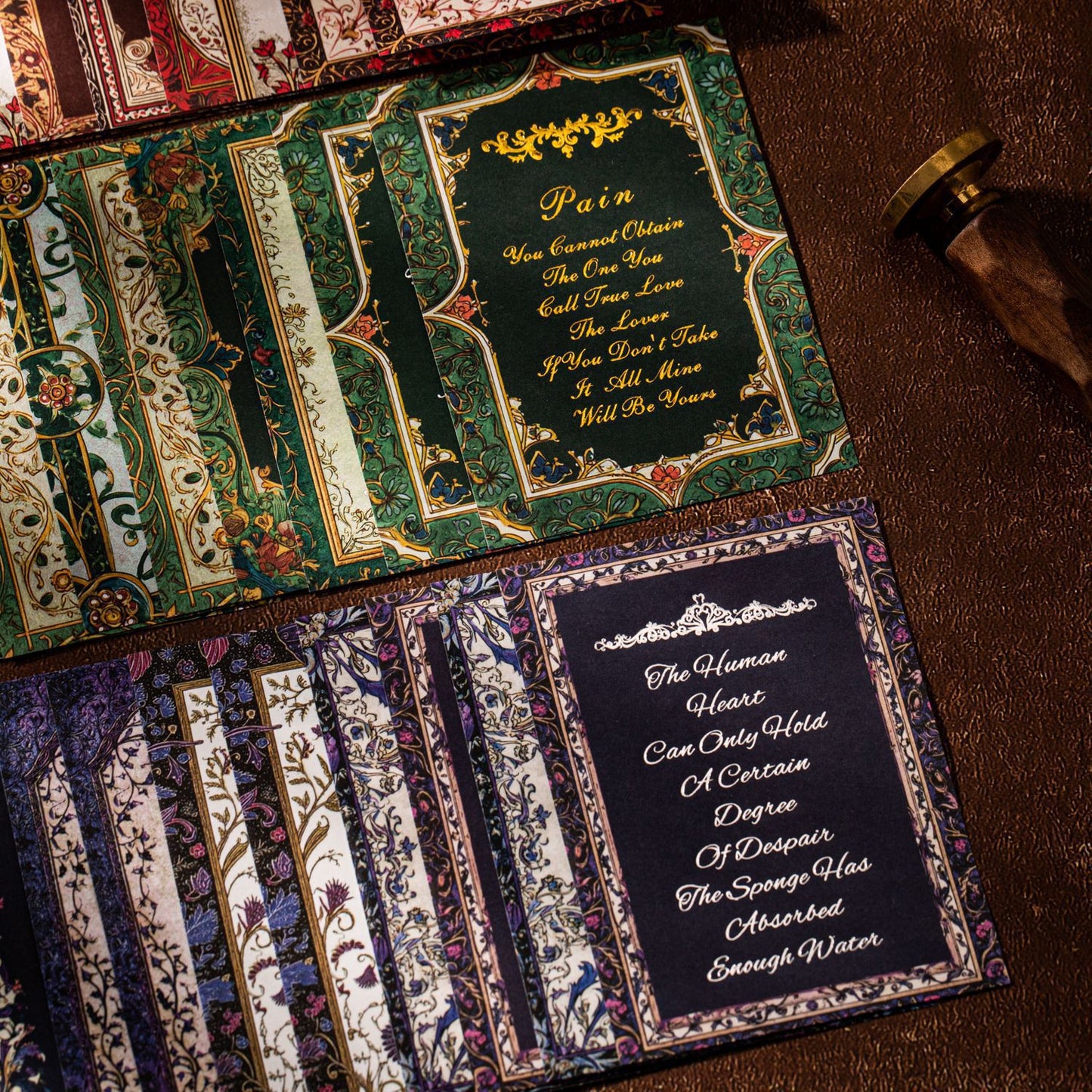 10pcs vintage poems paper pack(S25121209)