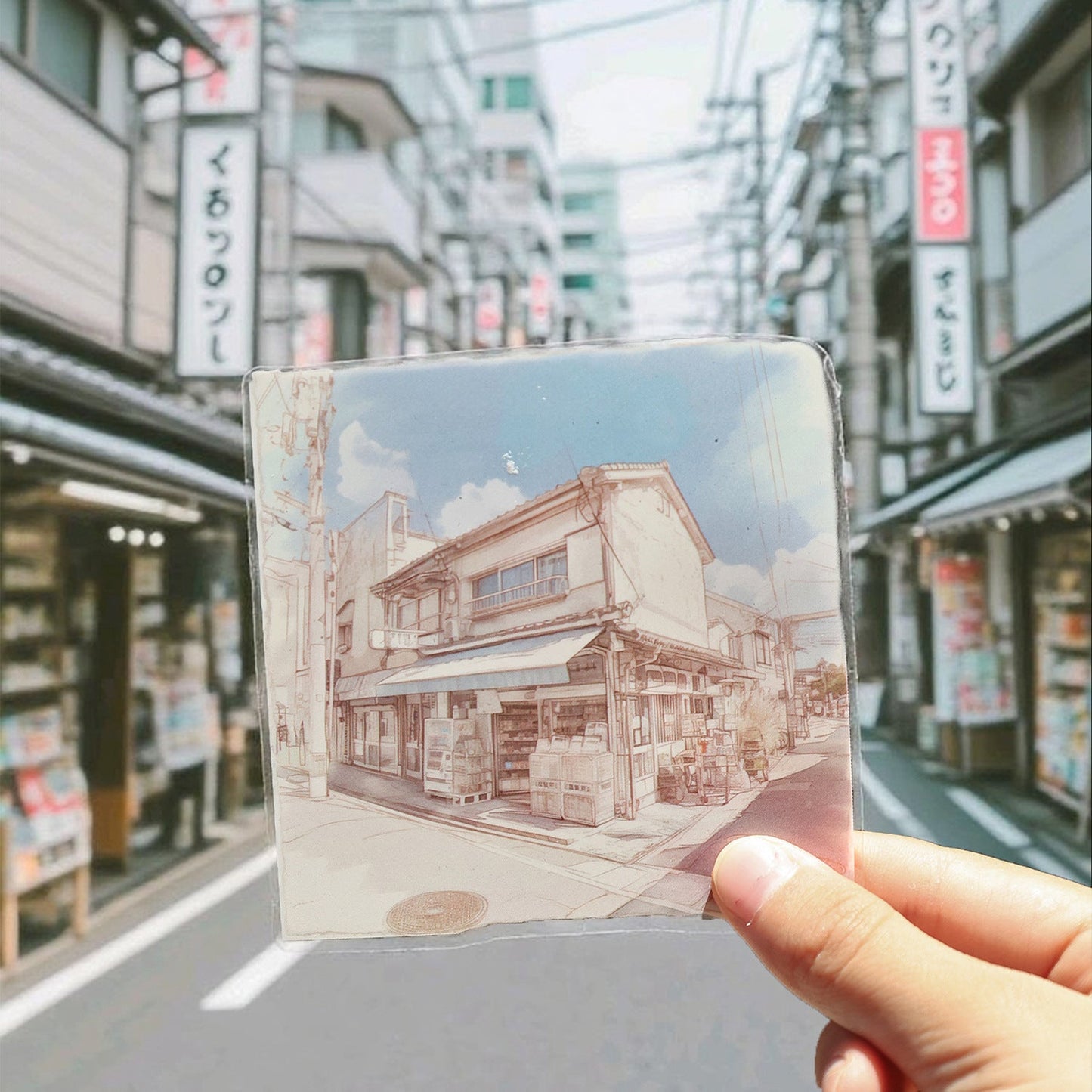 10-pack landskaps-PET-klistermärken (S25090803)