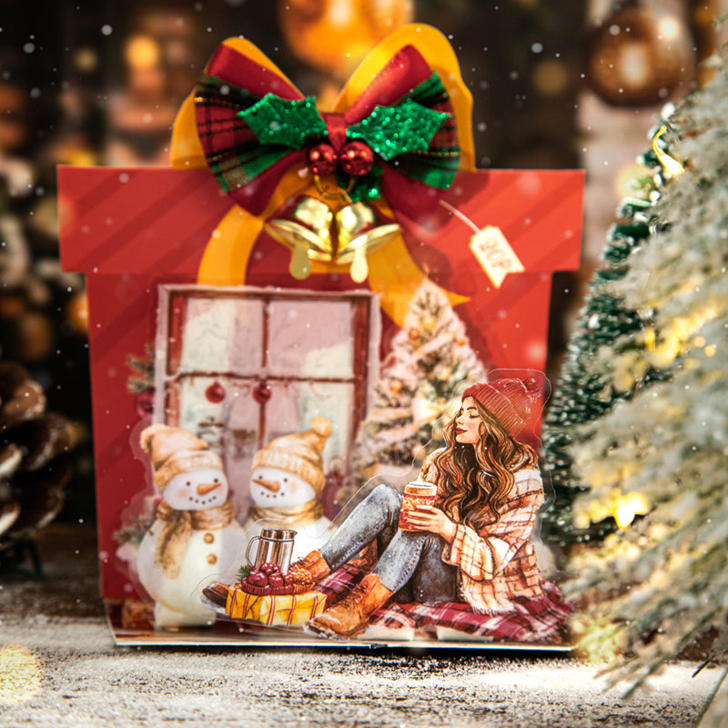 20-pack juldekaler med PET-motiv (S25081903)