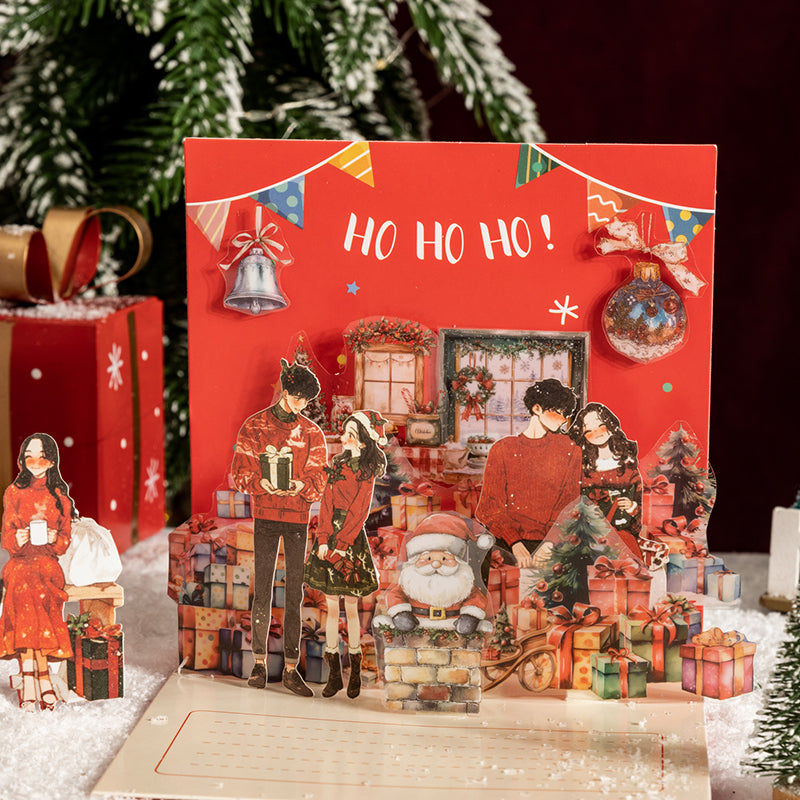 30pcs Christmas boys and girls sticker pack (MLS25072005)