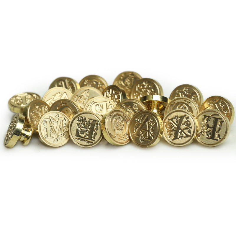 1pc Letter wax seal stamp (MLZ25041904)