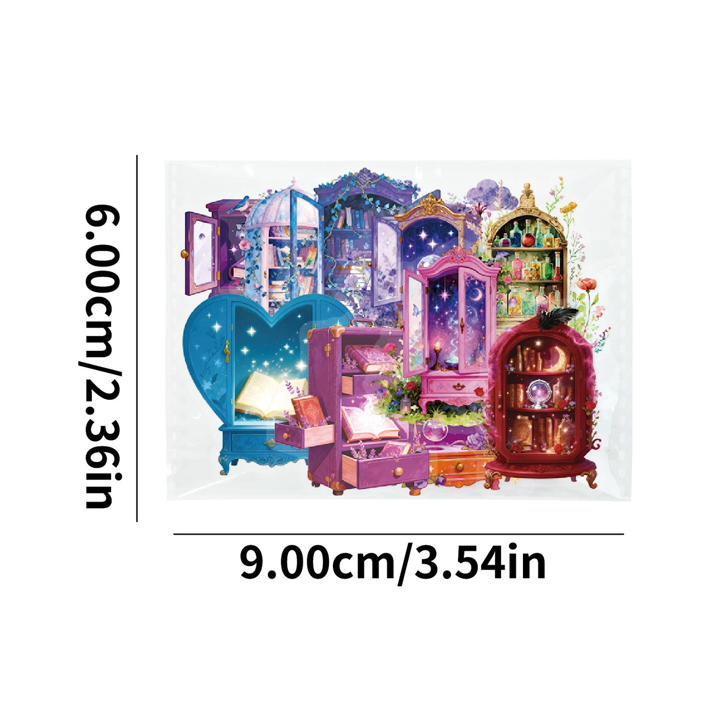 56pcs cabinet sticker pack(S25121004)