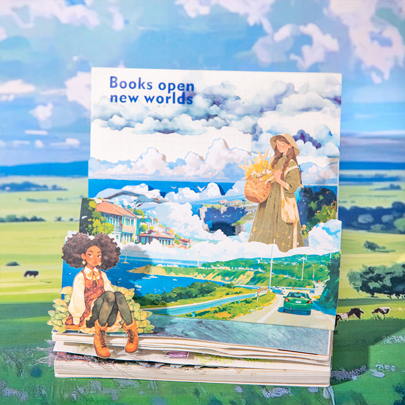 10-pack landskapsklistermärken (S25100901)