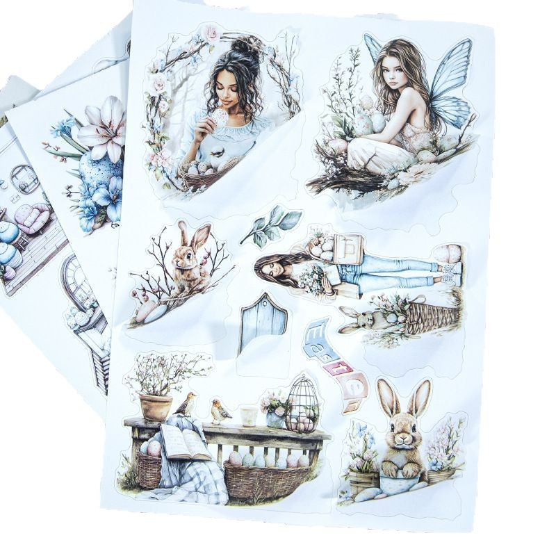 20sheets characters sticker book (TZB25042801)