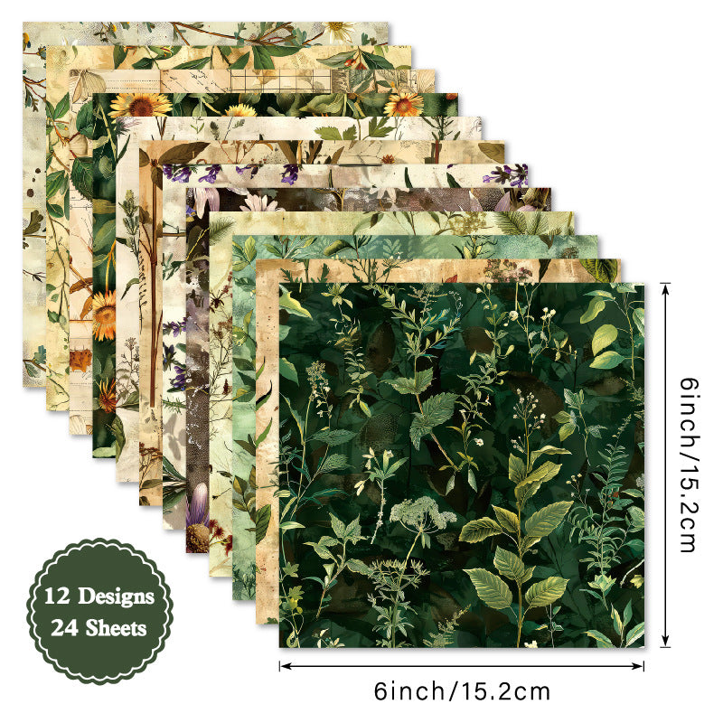 24pcs 6*6 inches paper pack (MLP25052809)