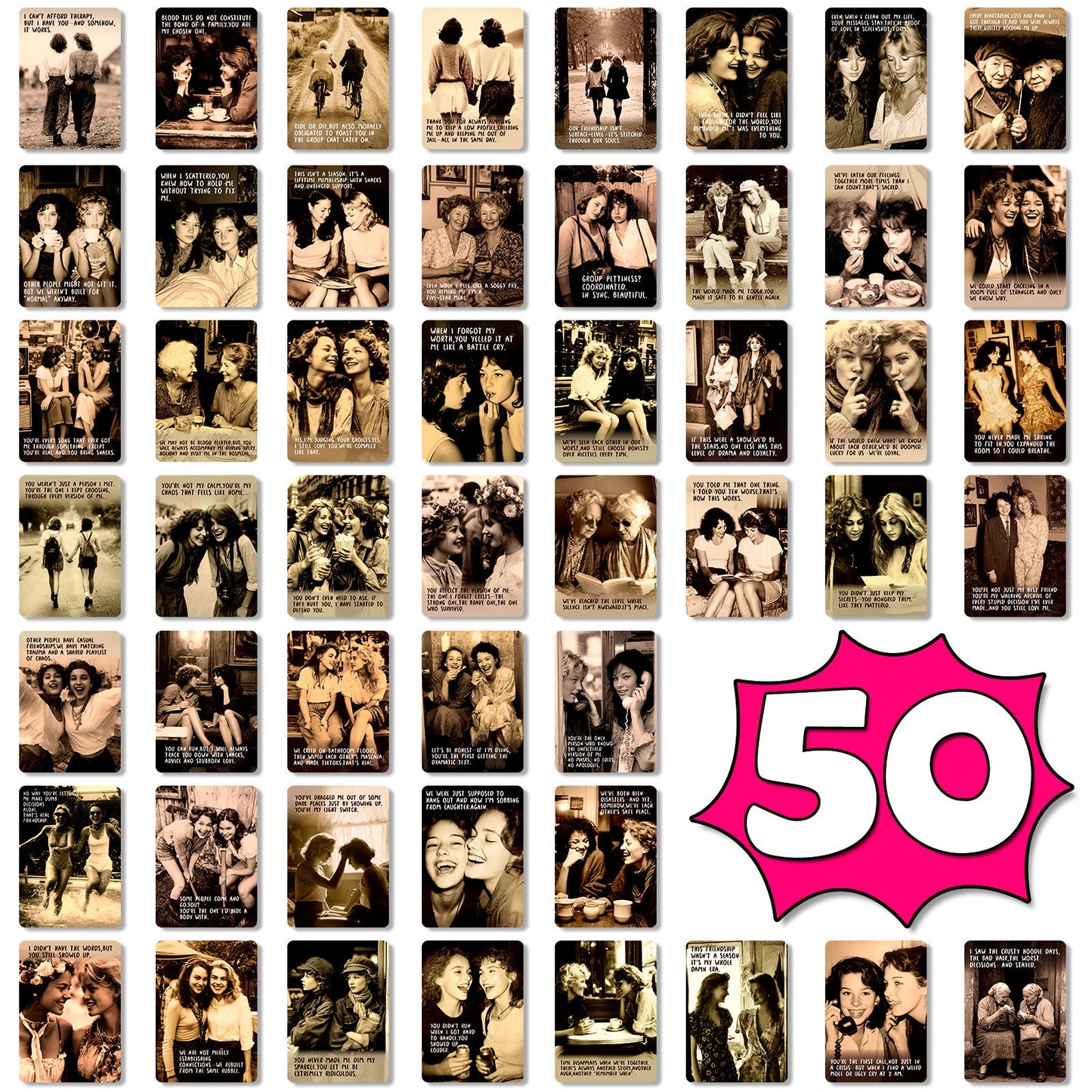 50PCS movie ATC-card (C25091710)