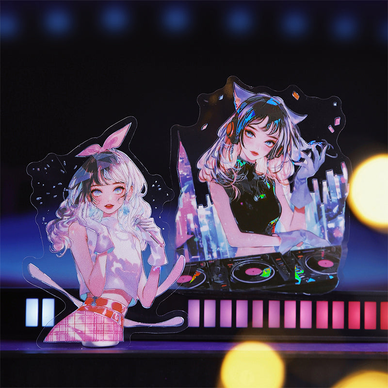 10pcs professional PET(shell light)sticker pack (S25090903)