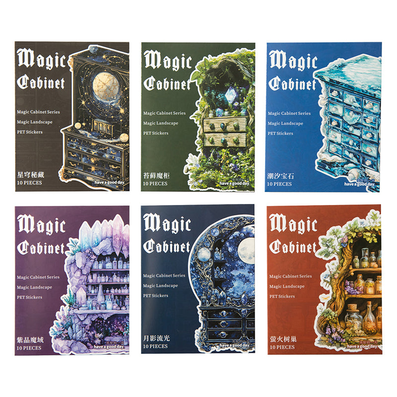 10pcs magic cabinet sticker pack (MLS25061006)