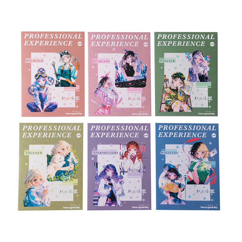 10pcs professional PET(shell light)sticker pack (S25090903)