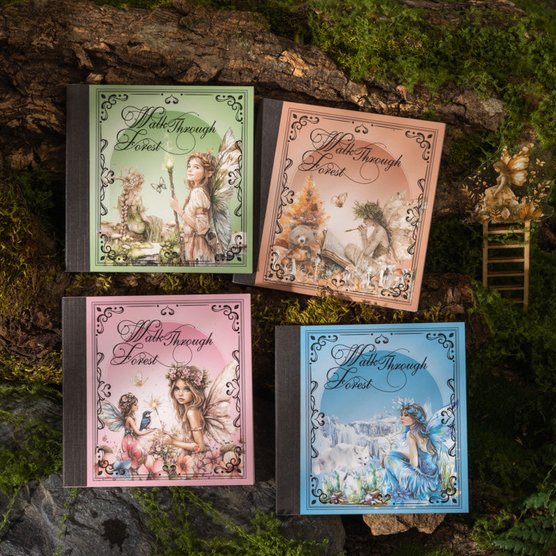 20sheets fairy PET+washi sticker book（TZB25090102）