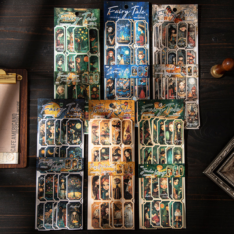 15pcs fairy tale sticker pack (S25091501)