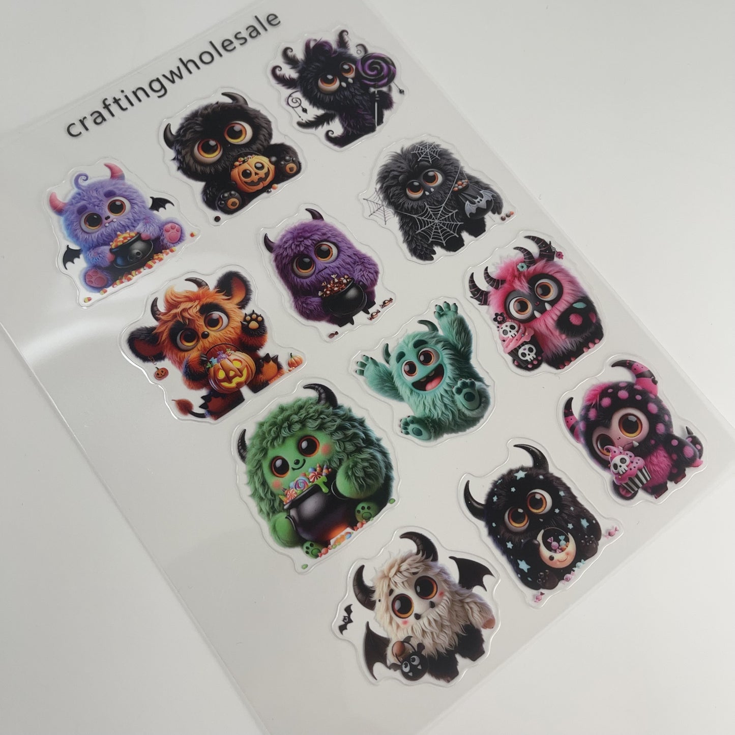 1pc Exclusive  halloween doll PET-stickers A5 size (S26011303)