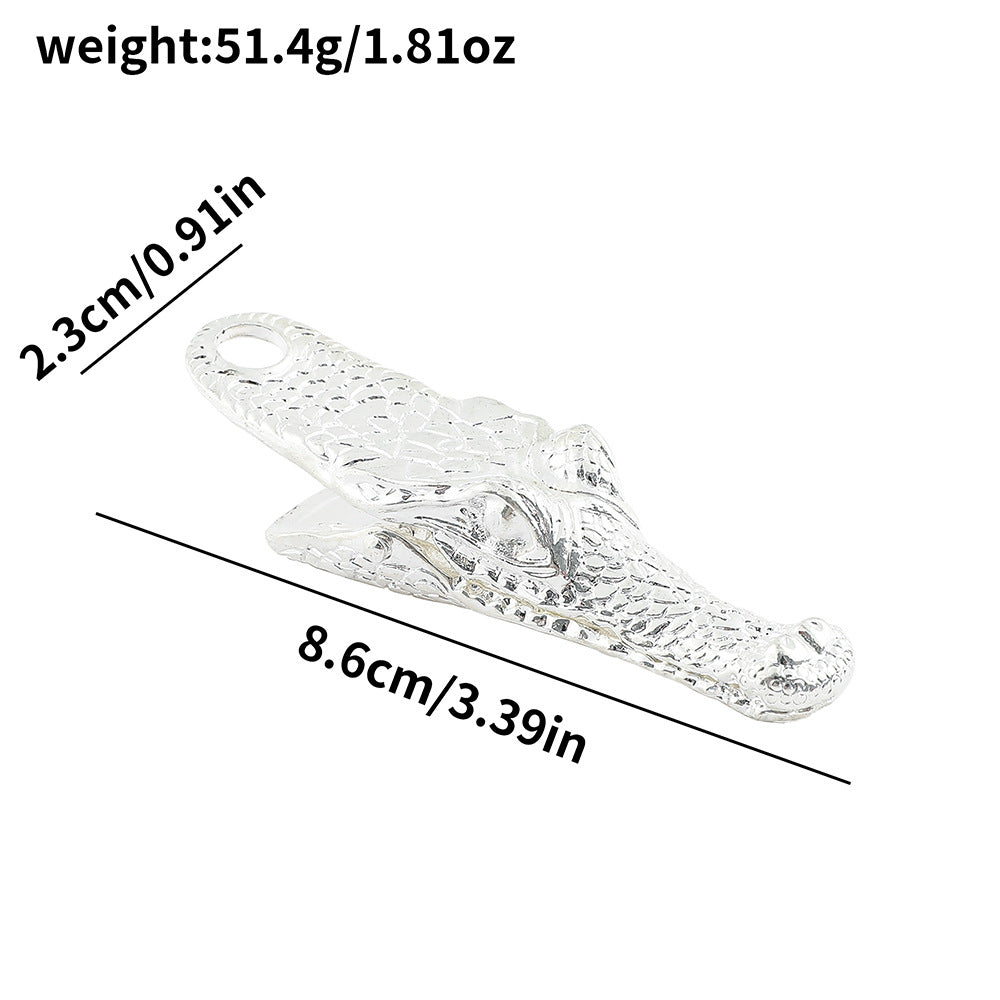 DEC 1pc Alligator head metal clip（MLc120102）